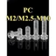 Ốc Vít pake đầu tròn Bulong Đầu Tròn suốt (PC) Bu lông nhựa / Đai ốc M2-M10