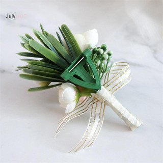 Hoa Mô Phỏng Tươi Corsage & Boutonnière - Phụ kiện dành cho chú rể và phù dâu trong đám cưới
