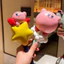 Lược Massage Kirby Air - Bàn chải tóc nhân vật Anime dễ thương (Lông di động & mềm)‌