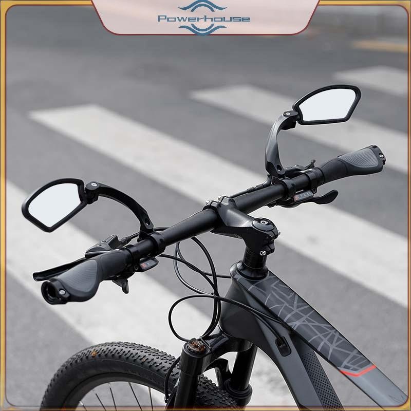 Gương chiếu hậu ống kính POWER HD 360° Gương chiếu hậu xe đạp leo núi có thể xoay được Mở rộng trường nhìn rộng Phụ kiện gương chiếu hậu xe đạp đường trường.