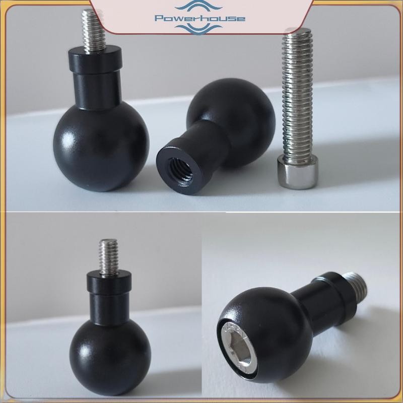 POWER 1 Bộ Kết Nối Gắn Camera Thể Thao Xe Máy 17mm / 25.4mm Đến M6 M8 M10 Vít Chân Đế Kết Nối Cho Máy Ảnh.
