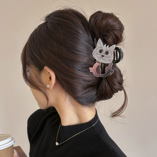 Kẹp Tóc Họa Tiết Rượu Vang Đỏ Cổ Tích, Chống Trượt - Phù Hợp Với Mọi Loại Tóc