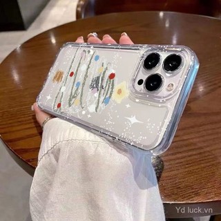 Cây Giáng Sinh Puppy Đơn Giản Dễ Thương Niche Mới Trong Suốt Bảo Vệ Thích Hợp Cho iPhone 17promax 16pro 16 15pro 12 13promax 14pro 11 xr 17pro 15 Ốp Điện Thoại Chống Sốc Chống Trầy Xước