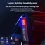 Đèn pin Mini BAMBOOB, Đèn pin móc khóa LED di động chiếu sáng nguồn kép, mặt sau từ tính USB có thể sạc lại Độ sáng cao Đèn pin EDC