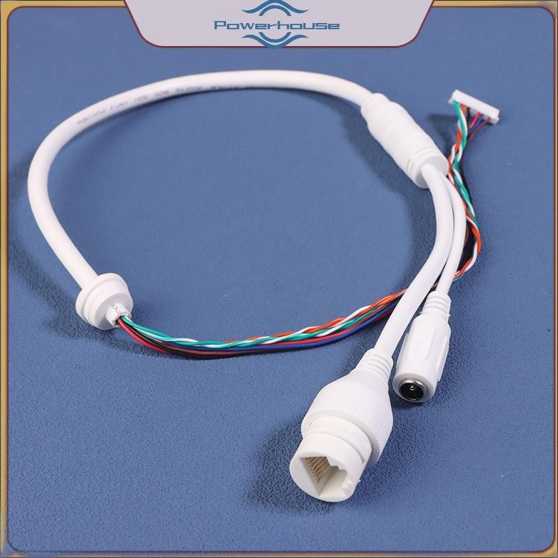 POWER 12Pin 8 / 10Core POE Cổng Mạng Nữ Cáp Kết Nối Dây Nguồn Cho IP Dome Camera Giám Sát Cáp IP.