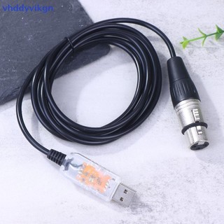 VHDD USB sang DMX Bộ chuyển đổi giao diện QLC DMX512 Máy tính PC Bộ điều khiển chiếu sáng sân khấu Bộ điều chỉnh độ sáng cho SGM DMXking DMXcontrol Freestyler Cable VN
