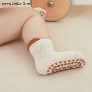 [Mới] 3 Đôi Tất Cotton Trẻ Em Màu Sắc Dễ Thương Bé Trai Và Bé Gái Thoải Mái Thoáng Khí Cho Bé Sàn Chống Trơn Trượt.
