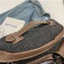 GC2 Retro Phong Cách Dân Tộc Denim Túi Đeo Ngang Dành Cho Nữ Dung Tích Lớn Chặn Màu Ngực Túi CG2