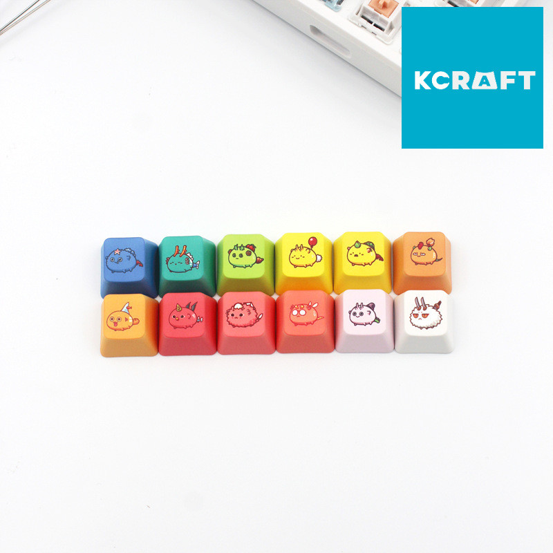 Keycap Axie PBT Dễ Thương Trang Trí Bàn Phím Cơ | KCAP - World of Keycaps