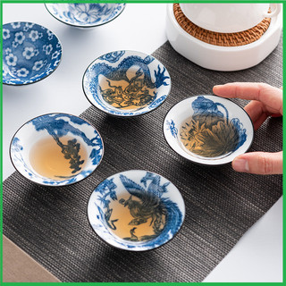 Chén Sứ Cảnh Đức Dáng Nón Dùng Uống Trà