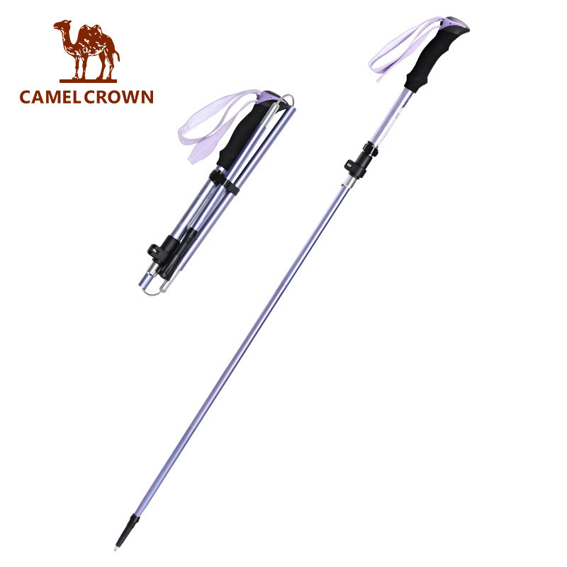 Giày đi bộ ngoài trời Camel Crown nhôm cực nhẹ, có thể gấp lại tiện lợi