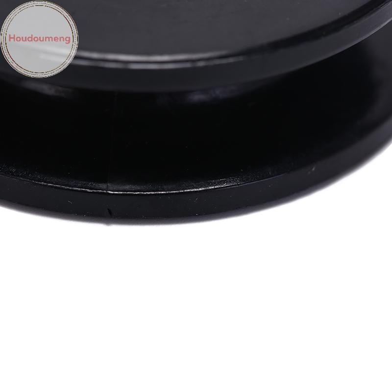 Hooudou 50mm màu đen - Máng ròng rọc bánh xe cáp chống mài mòn cho tập gym