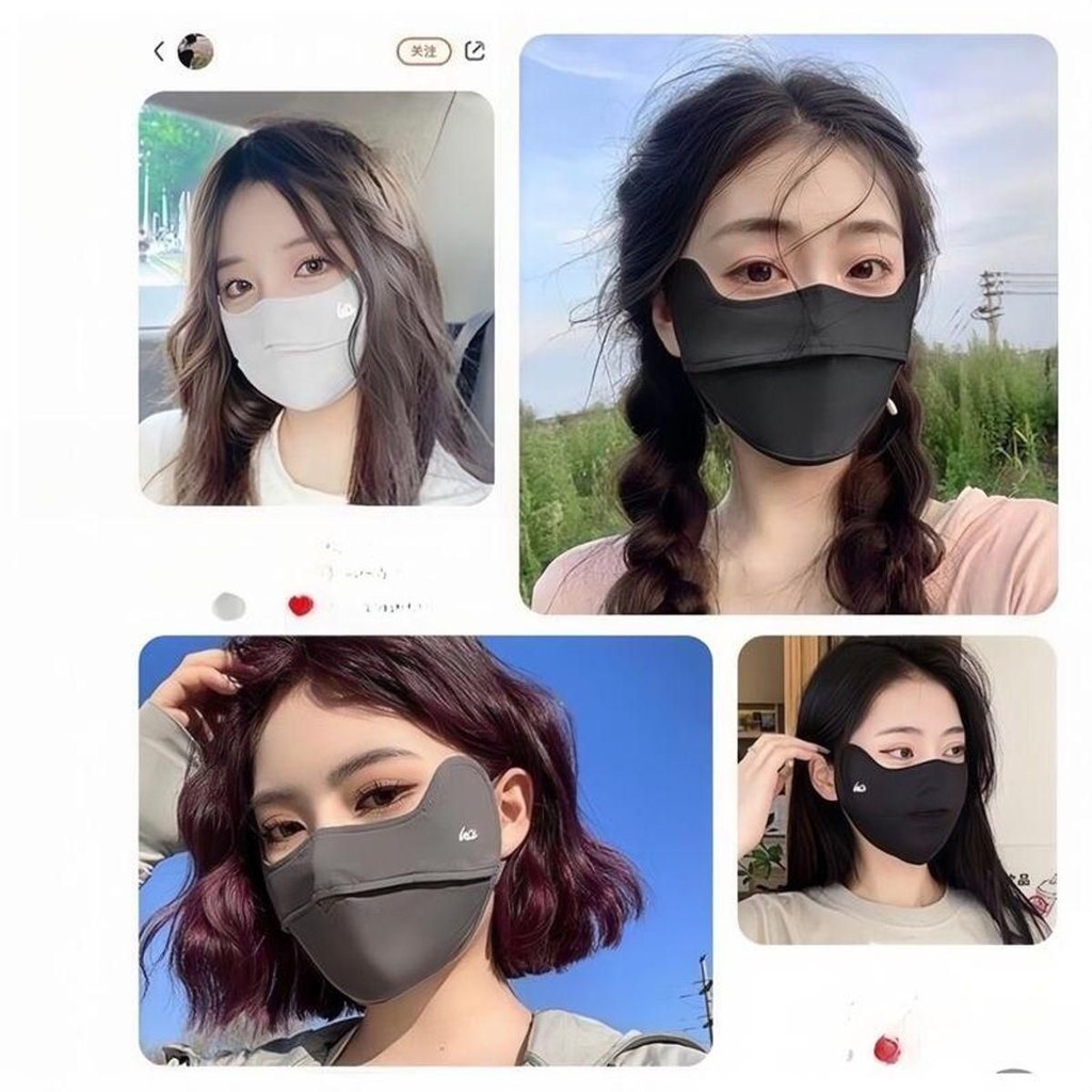 COMBO 3 Khẩu Trang Chống Tia UV, Khẩu Trang Chống Nắng, Dùng cho cả Nam và Nữ [NgocAnh98]