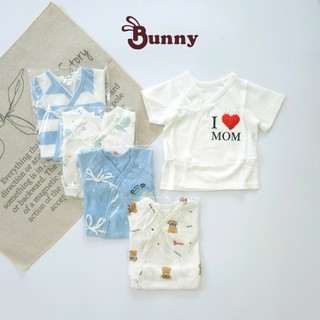 Combo 5 áo Newborn ngắn tay mùa hè cho bé 0-5kg-Mẫu ngẫu nhiên