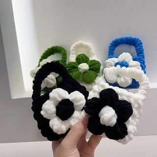Bán Mini Móc Túi Dễ Thương Túi Tai Nghe Handmade Dệt Kim Tai Nghe Túi Bao Bảo Vệ Tai Nghe Bluetooth Vỏ Đa Năng Túi Xách