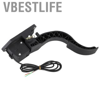 VBESTLIFE Bàn đạp ga chân ga Xe điện Kiểm soát tốc độ Bàn đạp phanh ô tô được hình thành tích hợp và được thiết kế tiện dụng