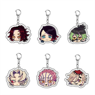 Anime Acrylic Keychain Demon Slayer y2k Cartoon Character Pendant Suitable for Bags and Keys,cosplay gifts Perfect Gift