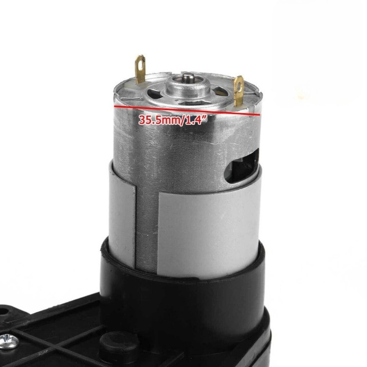 Động cơ DC NLK RS390, điện áp 12V, tốc độ vòng quay 18000-20000 RPM điều chỉnh được
