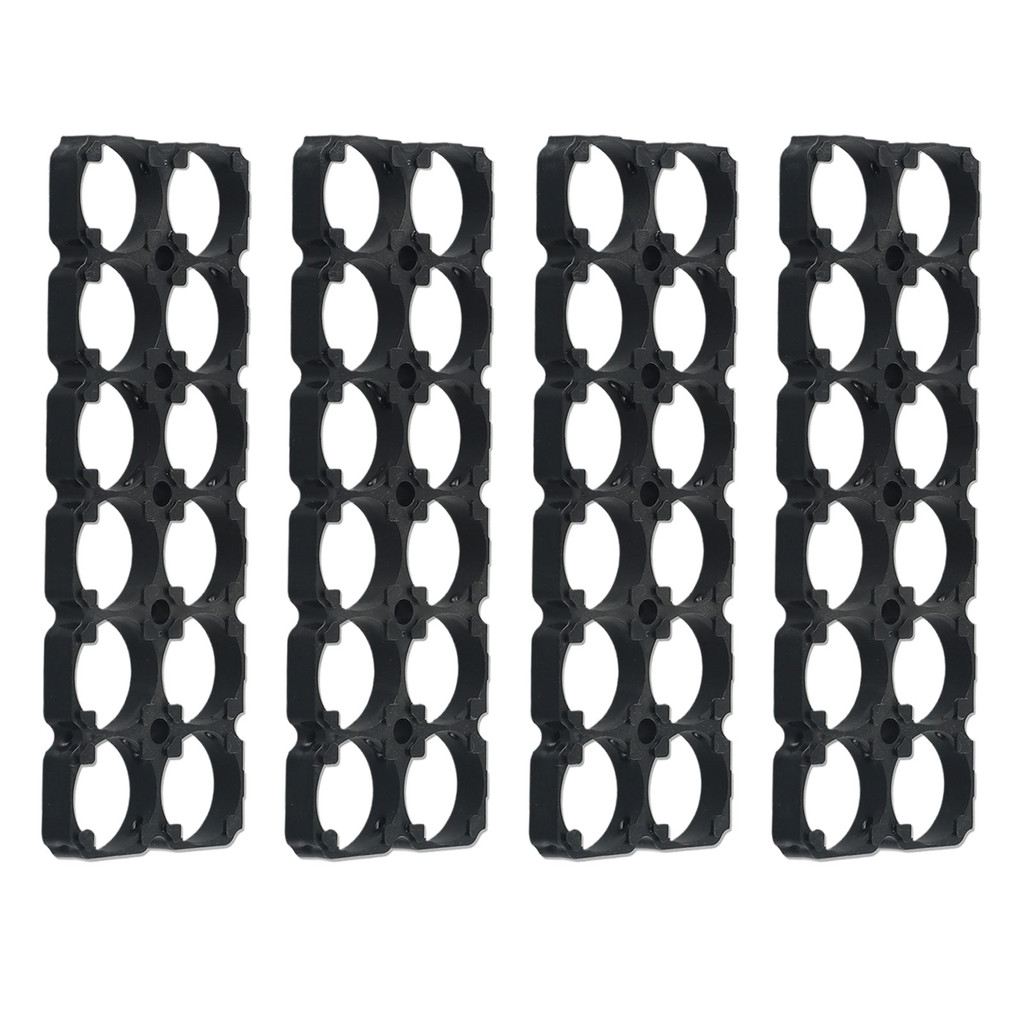 4 chiếc 21700 2x6 Giá đỡ pin Chân đế khung nhựa giữ pin Sản phẩm chất lượng cao