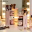 Hộp đựng mỹ phẩm xoay 360 độ AA Chống bụi đa chức năng cho trang điểm Vanity VN