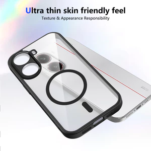 Ốp lưng Poco X8 Pro Vỏ từ tính trong suốt mờ cho Ốp điện thoại Xiaomi Poco X8 Pro 5G