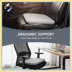 Đệm ngồi cao su B & N có độ đàn hồi bổ sung Giảm đau bụng và hông thoáng khí Thích hợp cho nhân viên văn phòng và sinh viên.