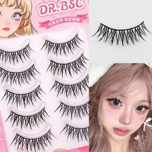 Manga Anime Đen Lông Mi Giả - Full Strip Mi Cho Trường Mỹ Phẩm Sử Dụng Tại Nhà