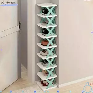 Giá để giày gấp DAYBREAK, Hộp đựng giày tiết kiệm không gian có thể tháo rời, Tủ đựng giày màu nhựa có thể tháo rời đa chức năng tại nhà