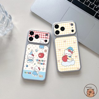 Dành Cho Realme C100 C100i C85 Pro C75X C73 C71 C67 C65S C65 C63 C61 C55 C53 C51 C51S C35 C33 C30S Vỏ Điện Thoại Da PU Dễ Thương Hello Kitty Chó Tình Yêu Nơ Hoa Vỏ Hoạt Hình
