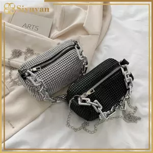Siyuyan 2022 Xu Hướng Mùa Hè Sang Trọng Thời Trang Du Lịch Đeo Vai Túi Xách Ví Bling Kim Cương Thiết Kế Túi Đeo Ngang Nhỏ Cho Nữ VN