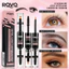 Mascara 2 Đầu Tiện Lợi Chuốt Mi Dài Dày Cong Vút Chống Nước Không Lem Không Trôi Bền Màu 24H