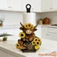 Hộp đựng khăn giấy Mặt bàn 2D Flat Highland Cow Design Hộp đựng khăn giấy cuộn đứng để sử dụng tại nhà