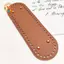 CANAMEK Handmade Đan Móc Ví Đế Hình Bầu Dục Da PU Đáy Cho DIY Túi Gia Cố Và Tùy Chỉnh Túi Dự Án CSF