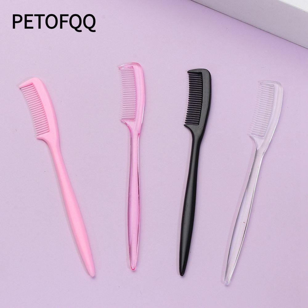PETOFQQ 1 / 5 Chiếc Lông Mi Lông Mày Lược 4 Màu Mini Cho Búp Bê BJD Trang Trí Nhà Búp Bê