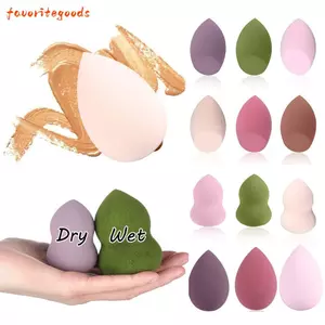 FAVORITEGOODS 1 Pc Mỹ Phẩm Puff 3 Hình Dạng Dụng Cụ Mỹ Phẩm Thời Trang Phấn Nền Puff