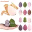 FAVORITEGOODS 1 Pc Mỹ Phẩm Puff 3 Hình Dạng Dụng Cụ Mỹ Phẩm Thời Trang Phấn Nền Puff