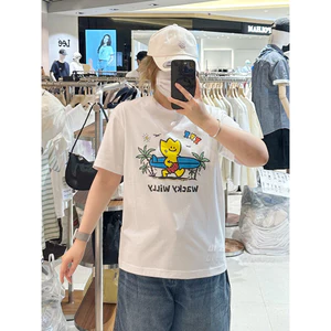 Bán Chạy Wacky willy Áo Thun Tay Ngắn Đi Biển In Hình Thường Ngày 100% Cotton Cao Cấp Nam Nữ Tay Ngắn Rời 0617