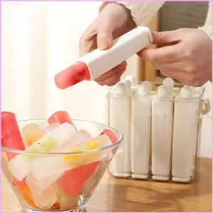 Cinna Ice Bar Khuôn Dễ Dàng Phát Hành Silicon Dài Viên Đá Dính Bộ Máy Làm Có Hộp Bảo Quản Cho Người Tự Chế Món Tráng Miệng Khỏe Mạnh