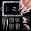 Trong kho EAGLE của Talon 70/140/150PCS ngắn cong Stiletto rõ ràng móng tay giả Lời Khuyên cho Diy Salon cá tuyết