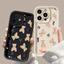 Ốp Lưng Họa Tiết Gấu Nơ Dễ Thương Cho Huawei Honor X7D X9D X8C X6A X7B X8B X7A X8C 400 Lite 200 Pro Vỏ Nhiều Bước TPU Matte Mềm Chống Sốc Bảo Vệ Camera Silicon