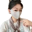 Mặt nạ chống nắng ren có giá trị cao cho nữ Góc bảo vệ mắt Ánh sáng thoáng khí che mặt nạ ba chiều chống tia cực tím 6.17 MV