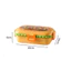 Hộp đựng bánh Hamburger bằng thép không gỉ YB2 có thìa & nĩa Hộp cơm cho học sinh Hộp trái cây