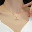 Vòng cổ kim cương chuồn chuồn độc đáo, phụ kiện dây chuyền xương đòn có ảnh hưởng cho bé gái