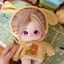 20cm Tai Thỏ Động Vật Tai Áo Bắp Cải Giá Búp Bê Cotton Dễ Thương Không Thuộc Tính Búp Bê Búp Bê Quần Áo 6.18