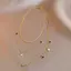 PNPIA- Thời Trang Nhiều Lớp Dây Xích Ngôi Sao Quyến Rũ Nelace Vòng Tay Nữ Xu Hướng Mới Trang Sức Bé Gái Tiệc Quà Tặng