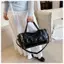 # HB # 2026 Túi Tote đinh tán kim loại phong cách cổ điển thời trang mới Túi xách nữ Túi đựng xe máy dung tích lớn Dây đeo vai có thể tháo rời.