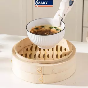 MAKY 3 Trong 1 Chống Bỏng Kẹp Khay Giá Đỡ Bát Đa Năng Khay Đựng Chống Trơn Trượt Nhà Bếp Silicon Chống Bỏng Kẹp VN