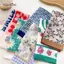 Khăn quàng cổ nữ đa năng AqToCna Vải lanh Cotton 58cm Phong cách vuông Hoàn hảo cho tóc và Ne Matching AqToCna