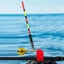 SAMO Phao báo động cắn cá điện tử, Nhắc nhở tự động chống nước Bobber câu cá, Đèn LED nhắc nhở di động Phao câu cá