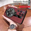 Dành Cho ZTE Nubia Red Magic 11 Pro Plus Ốp Lưng Mới Cao Cấp Trơn Leathe 360 ​​​​Vỏ chống rơi Spin Stand cho Red Magic 11 Pro Funda